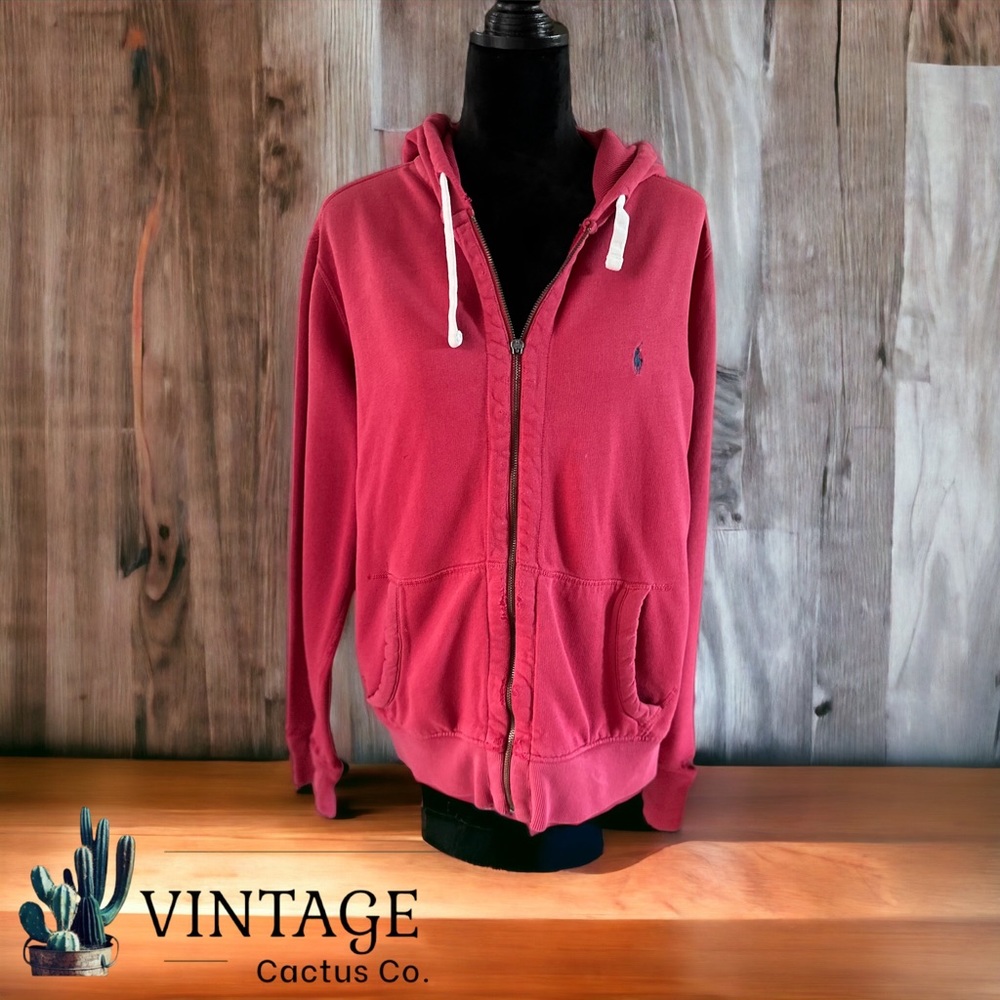 Vintage Polo Ralph Lauren Zip-up Sweat Jacket!